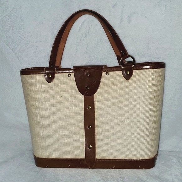 Vtg Collins of Texas Treasured Thoughts Classic Jeweled Tote Bag - Picture 3 of 16